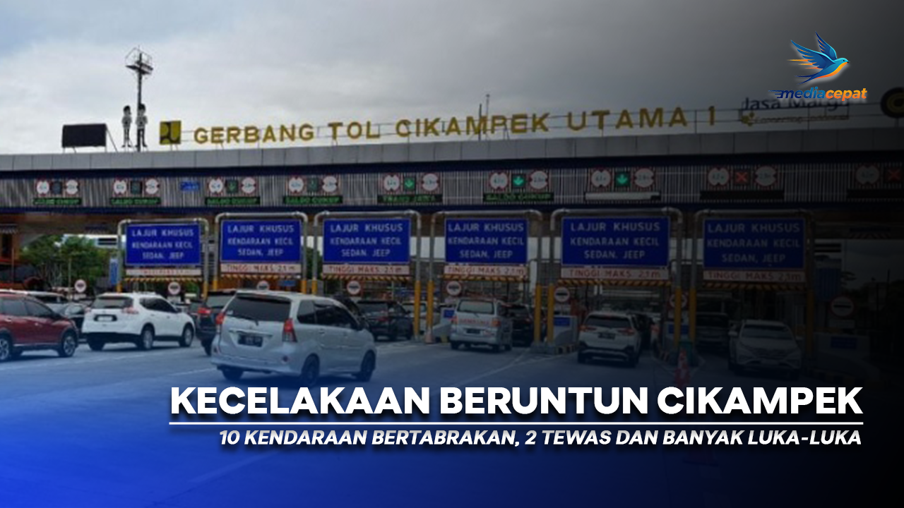 Kecelakaan Beruntun di Cikampek: 10 Kendaraan Terlibat, 2 Tewas