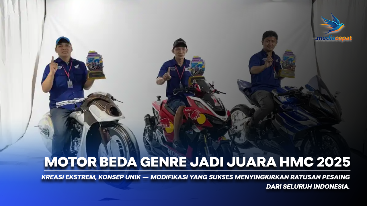 Motor Beda Genre Sabet Gelar Juara di Honda Modif Contest 2025, Ini Keunikannya!