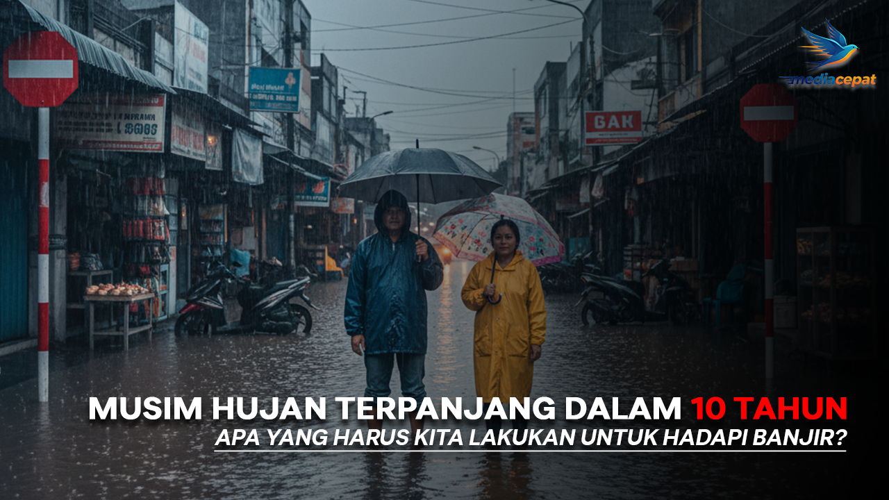 Musim Hujan 2025 Lebih Panjang, Siapkah Kita Hadapi Risiko Banjir Ekstrem?