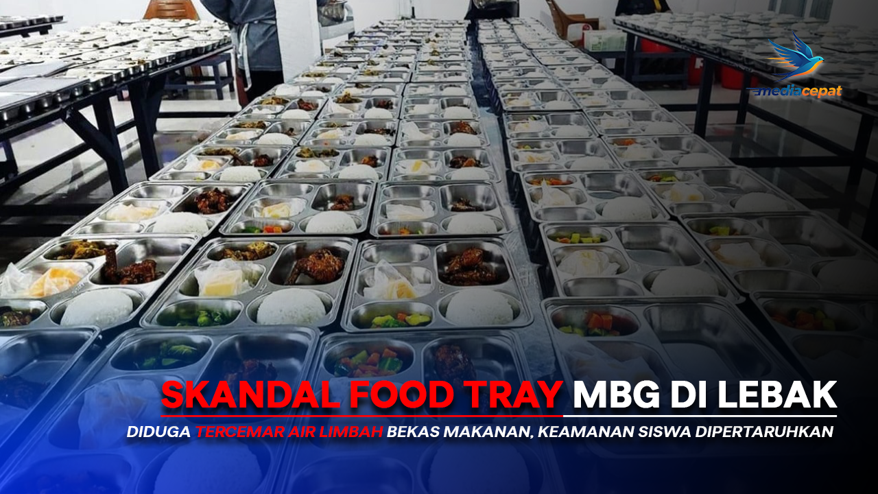 Food Tray MBG di Lebak Diduga Tercemar Limbah