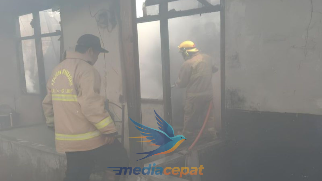 5 Kontrakan Hangus Terbakar di Tangerang, Diduga Akibat Korsleting Listrik!